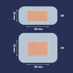 Salvequick Aqua Block 12 st