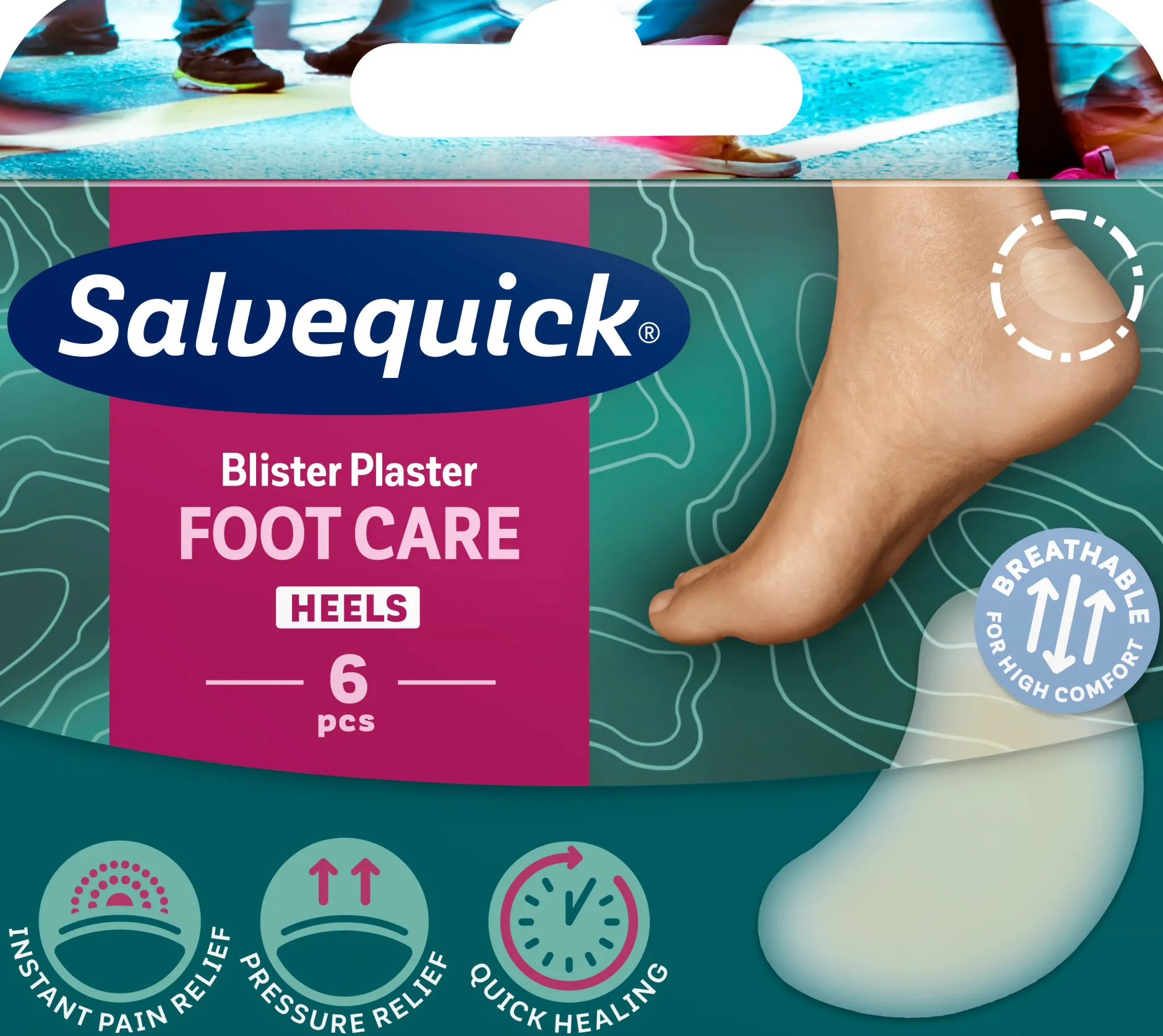 Salvequick Blister medium 6 st
