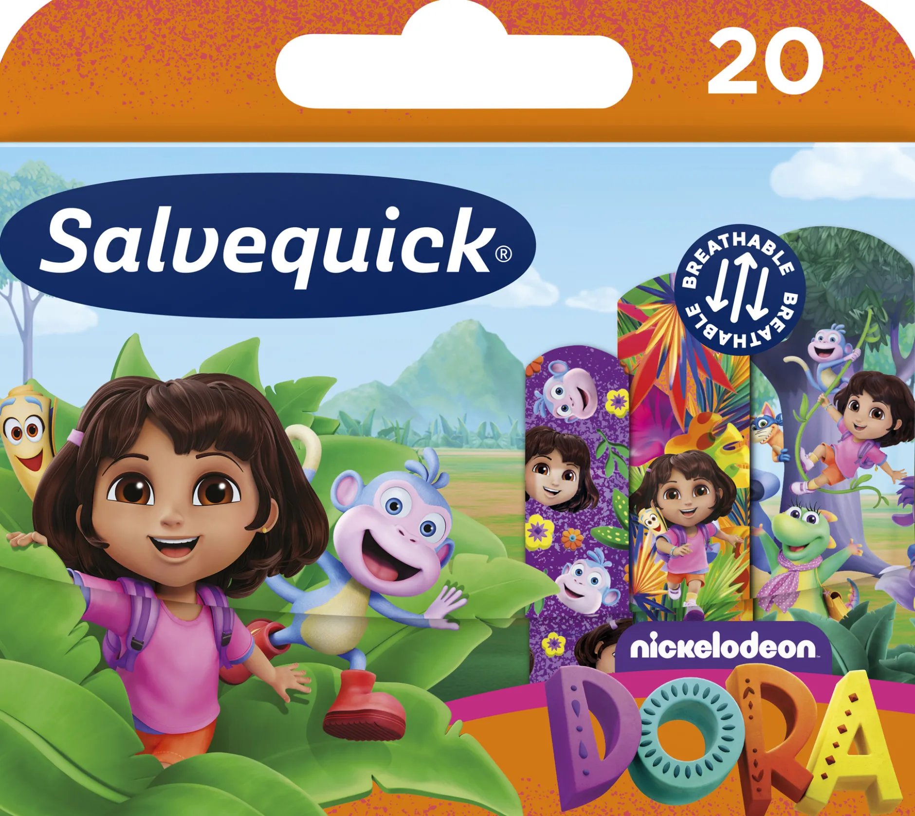 Salvequick Dora Barnplåster 20 st