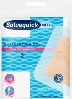 Salvequick Plåster med aqua cover XXL 5 st