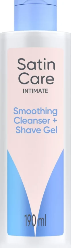 Satin Care Intimate Smoothing Cleanser och Rakgel för Intimområdet 190 ml