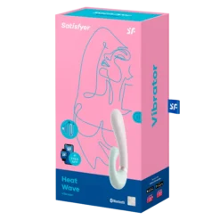 Satisfyer Heat Wave Connect App Mint Rabbitvibrator 1 st