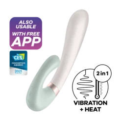 Satisfyer Heat Wave Connect App Mint Rabbitvibrator 1 st