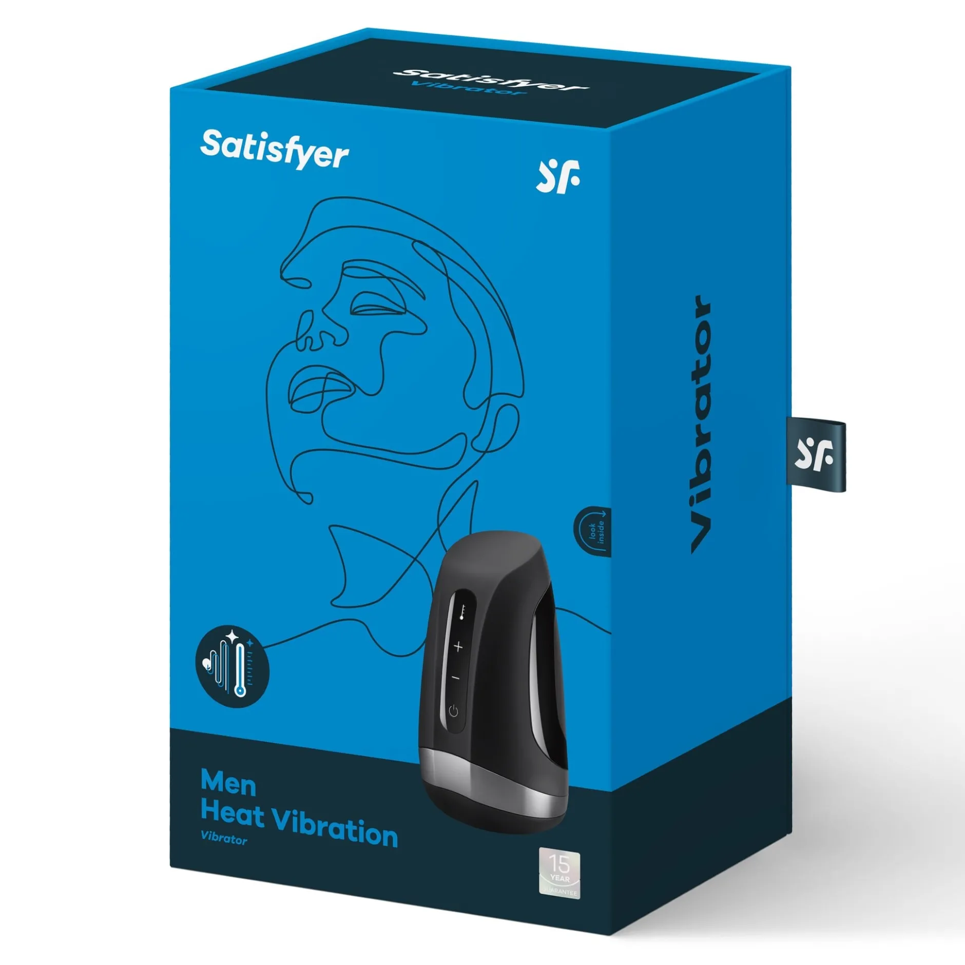 Satisfyer Men Heat Vibration Onanihjälpmedel