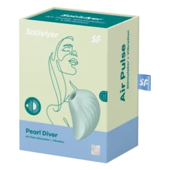 Satisfyer Pearl Diver Mint Lufttrycksvibrator 1 st