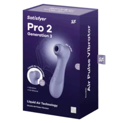 Satisfyer Pro 2 Generation 3 Lilac Lufttrycksvibrator 1 st