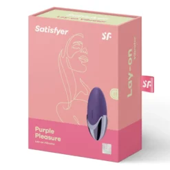 Satisfyer Purple Pleasure LayOn Vibrator