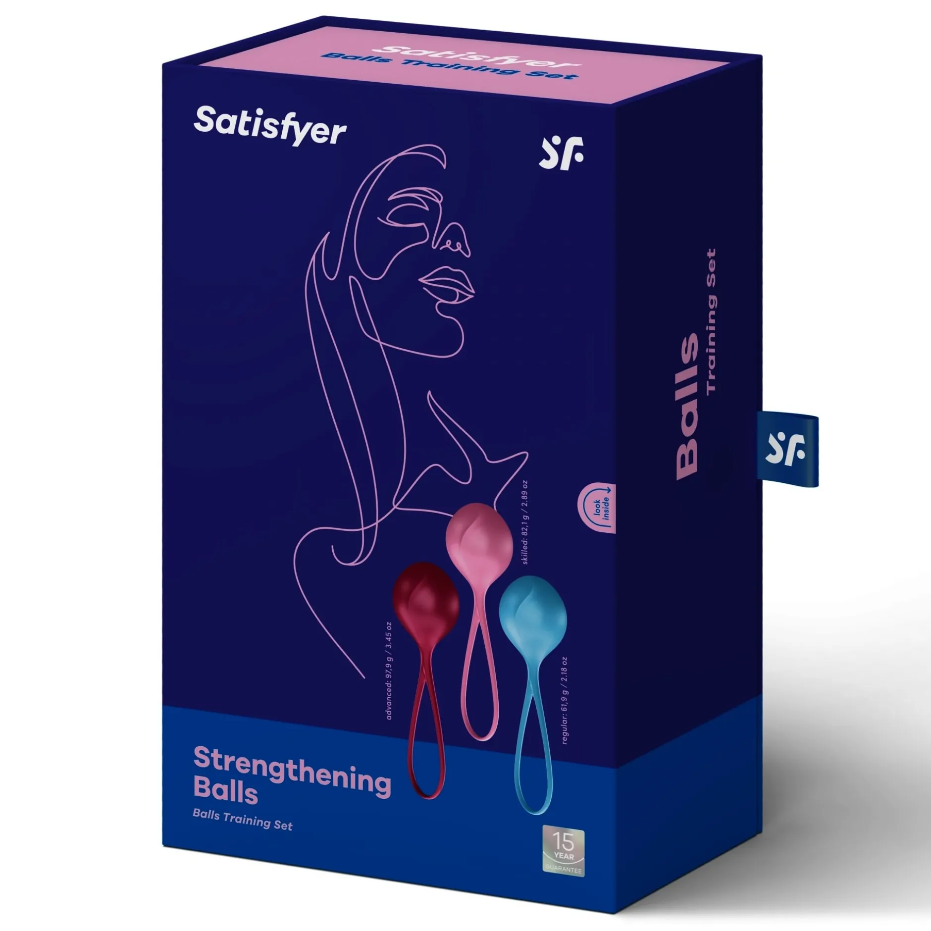 Satisfyer Strengthening Balls Knipkulor 3 st