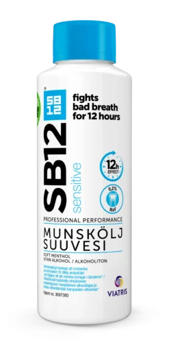 SB12 Sensitive 0,2% Munskölj 500 ml