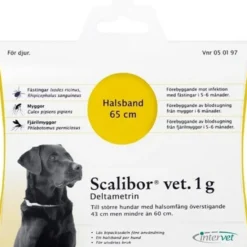 Scalibor® vet fästinghalsband 1g, 65cm