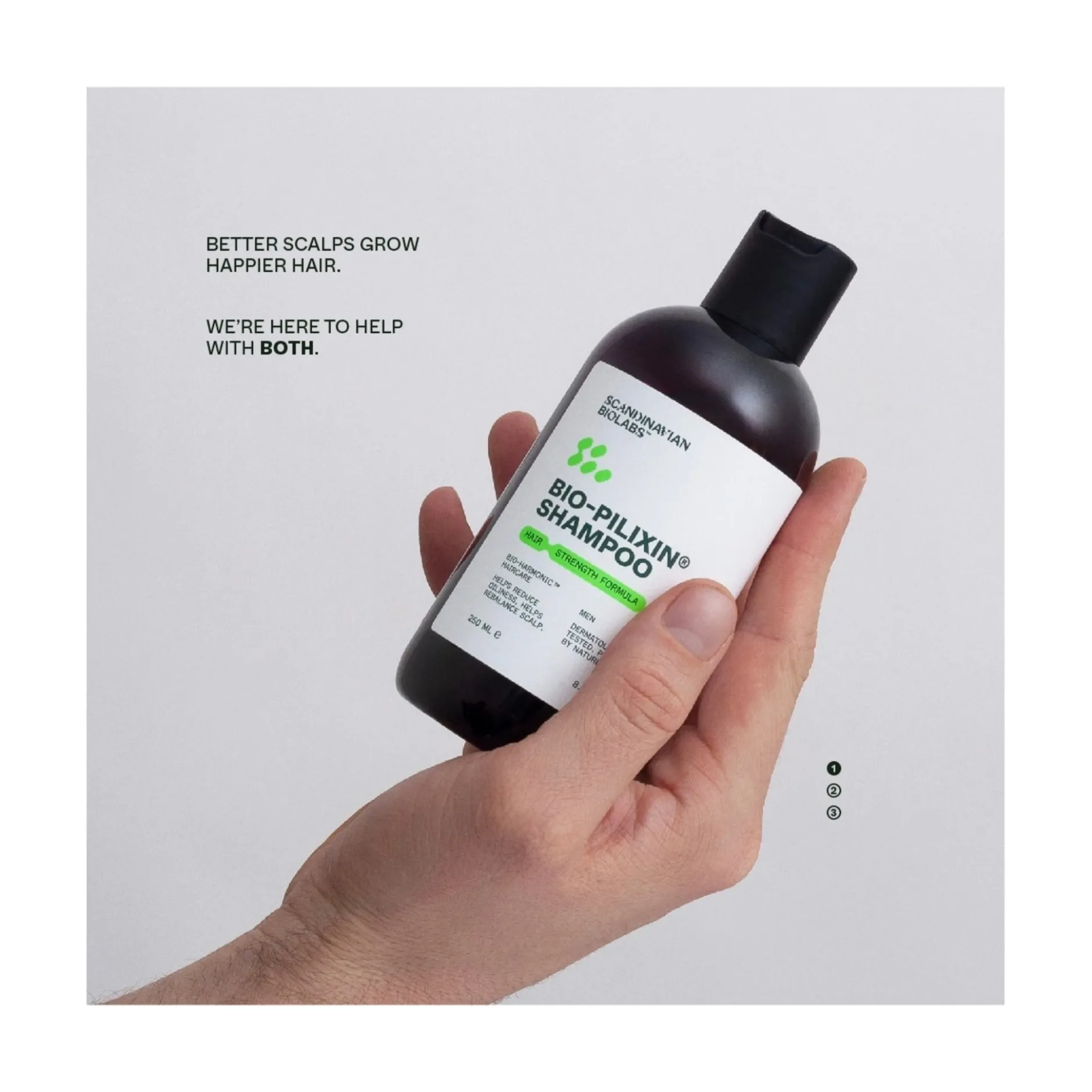 Scandinavian Biolabs Bio-Pilixin Shampoo+ | For Men 250 ml