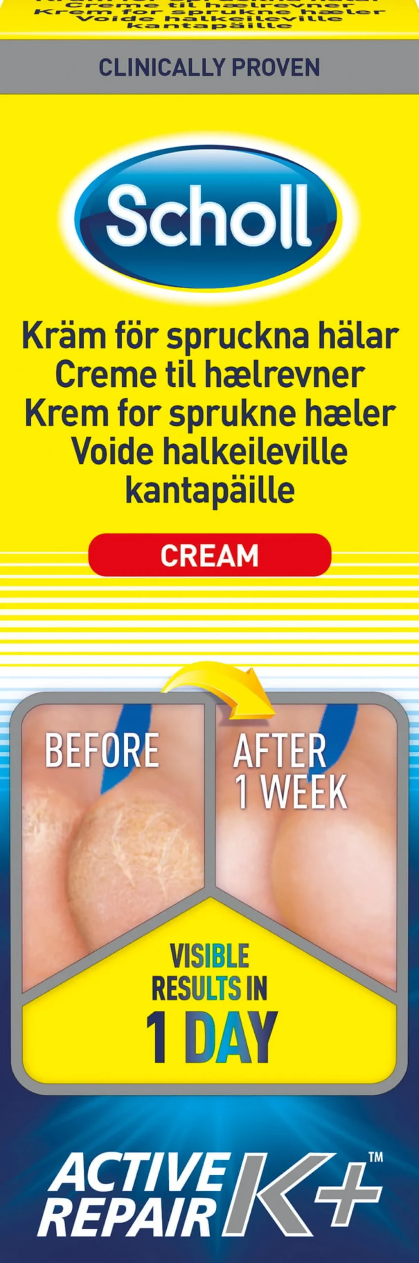 Scholl Spruckna Hälar Active Repair K+ 60 ml