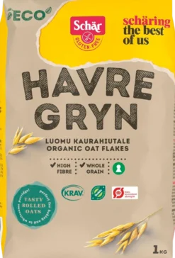Schär Havregryn ekologisk glutenfri 1 kg