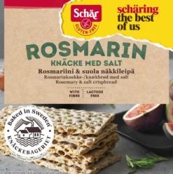 Schär Rosmarinknäcke med Salt glutenfri 230 g