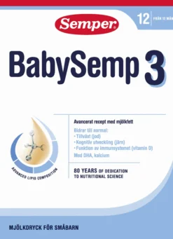 Semper BabySemp 3 Mjölkdryck 800 g
