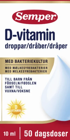 Semper D-vitamin droppar 10 ml