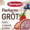 Semper Flerkornsgröt Äpple, Jordgubb & Blåbär 120 g