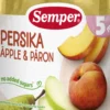 Semper Fruktpuré Persika, Äpple & Päron 5 månader 190 g
