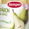 Semper Fruktpuré Päron & Äpple från 5 månader 190 g