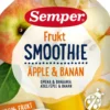 Semper Fruktsmoothie Äpple & Banan 90g