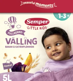 Semper Fullkornsvälling banan & katrinplommon 1-3 år 5 liter