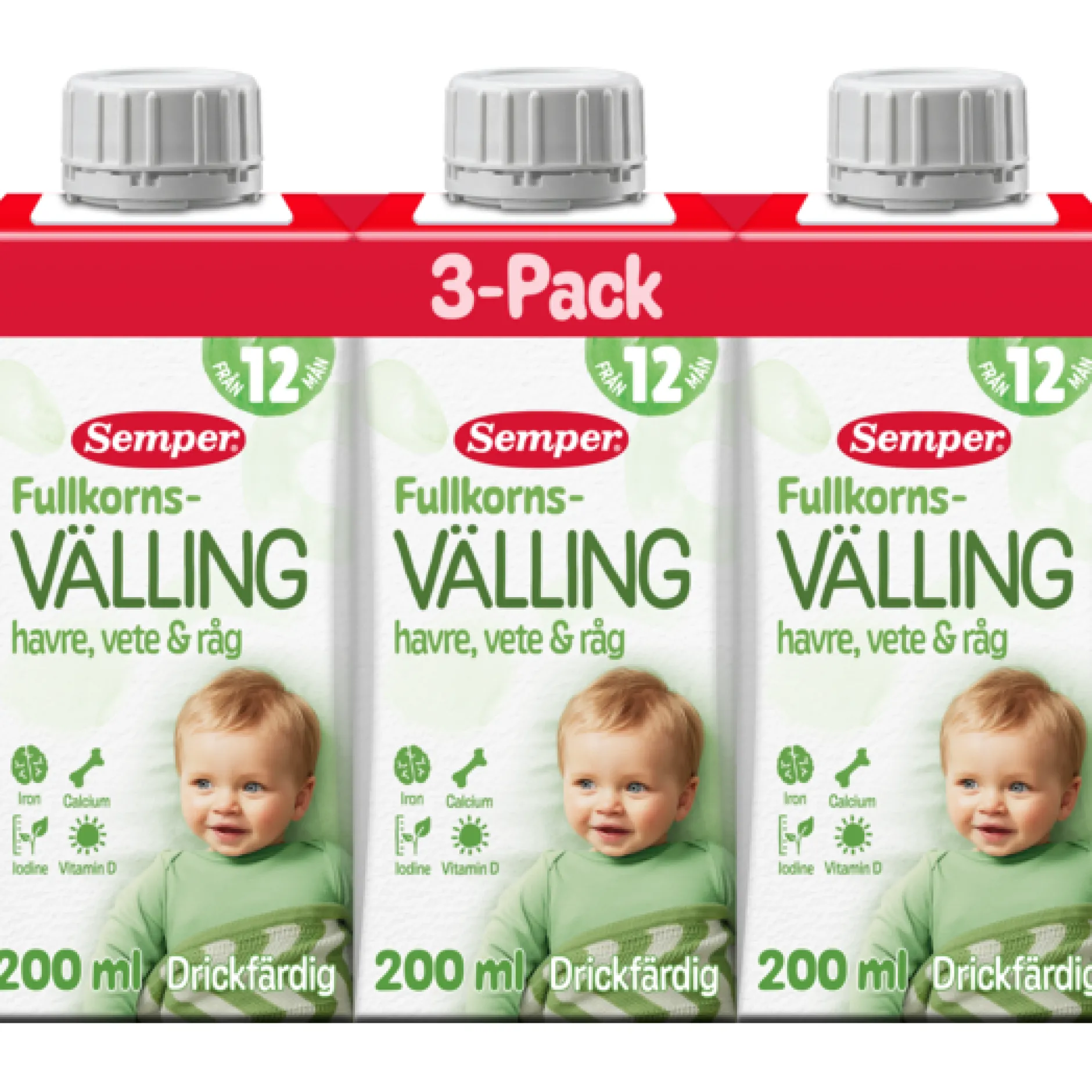 Semper Fullkornsvälling 1 år