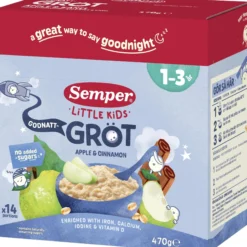 Semper Godnatt Gröt Äpple & Kanel 1-3 år