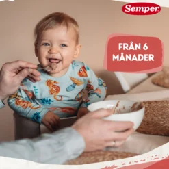 Semper Grötklämmis Äpple, Hallon, Banan & Blåbär 120 g