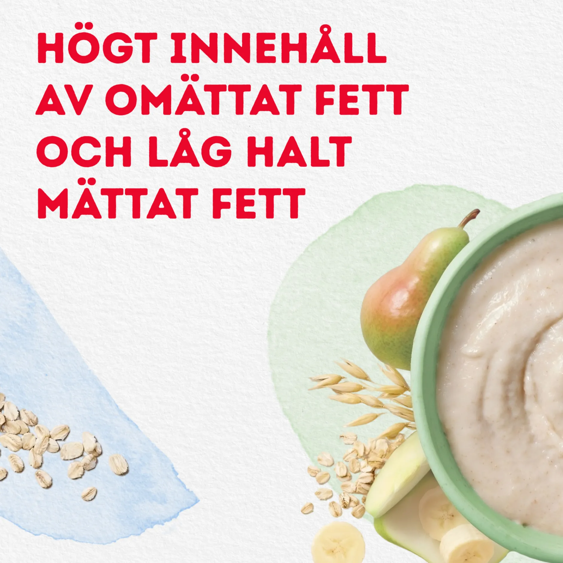 Semper Havregröt Mild & Naturell 480 g