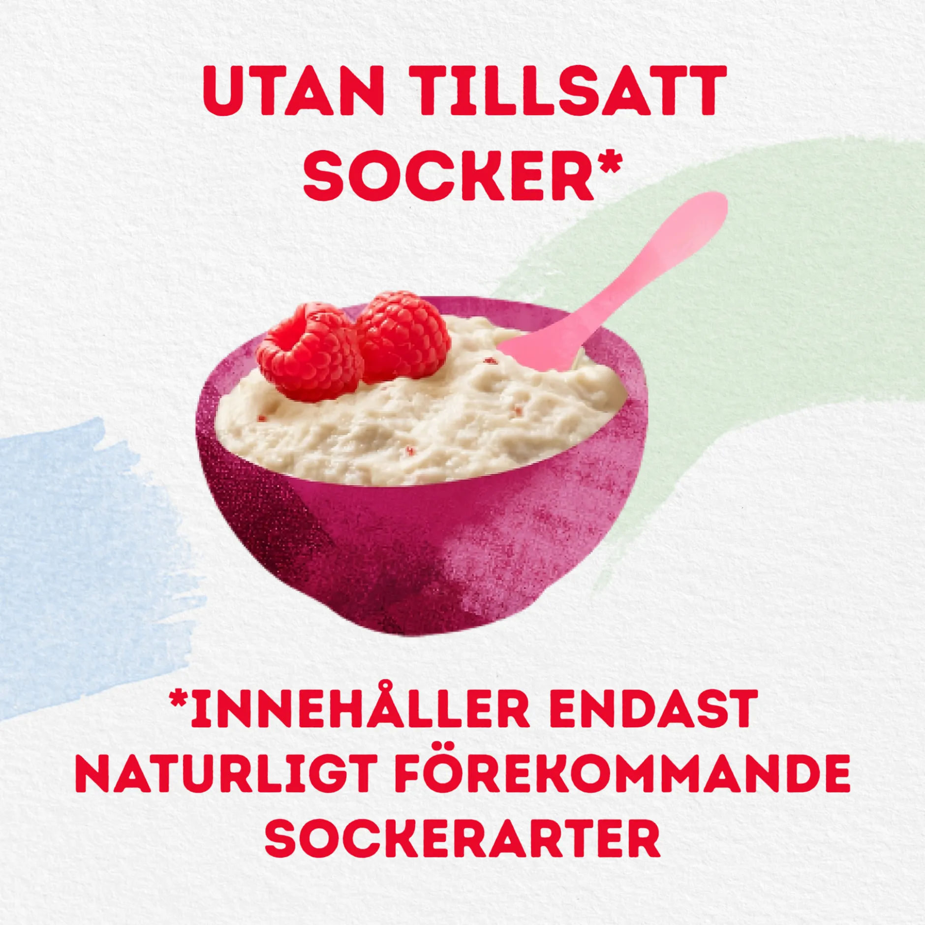 Semper Havregröt päron, banan & äpple från 8 månader 480 g