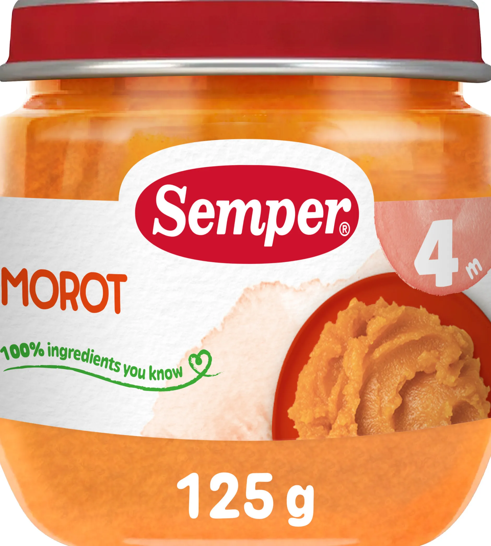 Semper Morot från 4 månader 125g