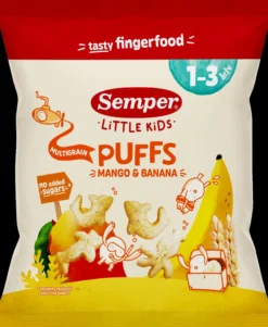 Semper Multigryn Puffs Mango Barn 1-3 år 18 g