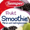 Semper Smoothie Päron & Katrinplommon 6 M 90 g