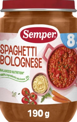 Semper Spaghetti Bolognese 8 månader