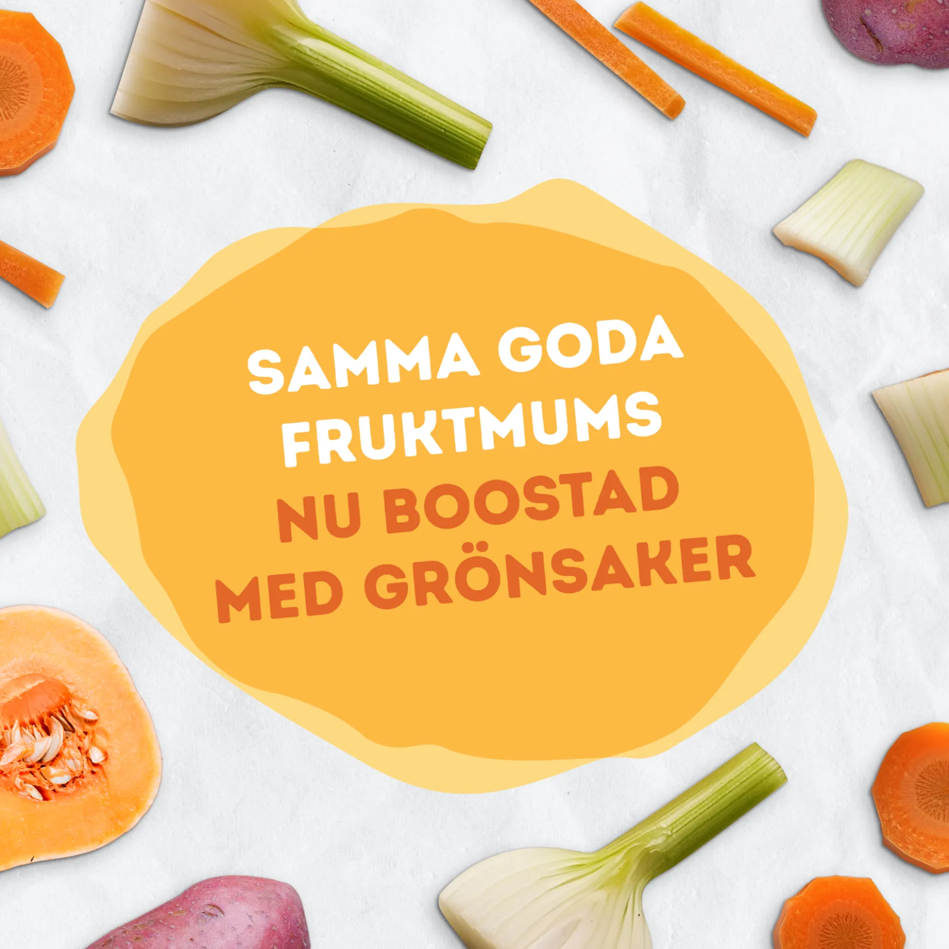 Semper Veggiemums Klämmis Blåbär & Päron från 6 månader 110 g