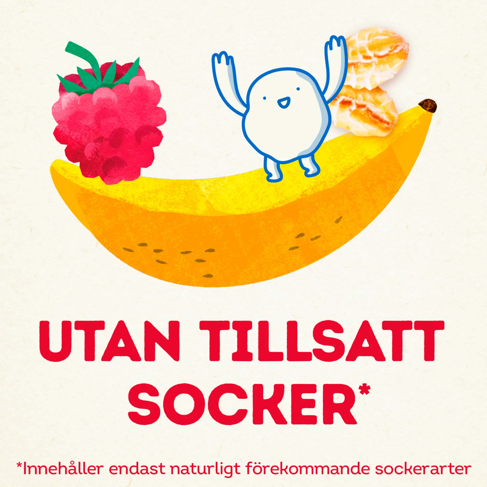Semper Yummies Hallon 1-3 år