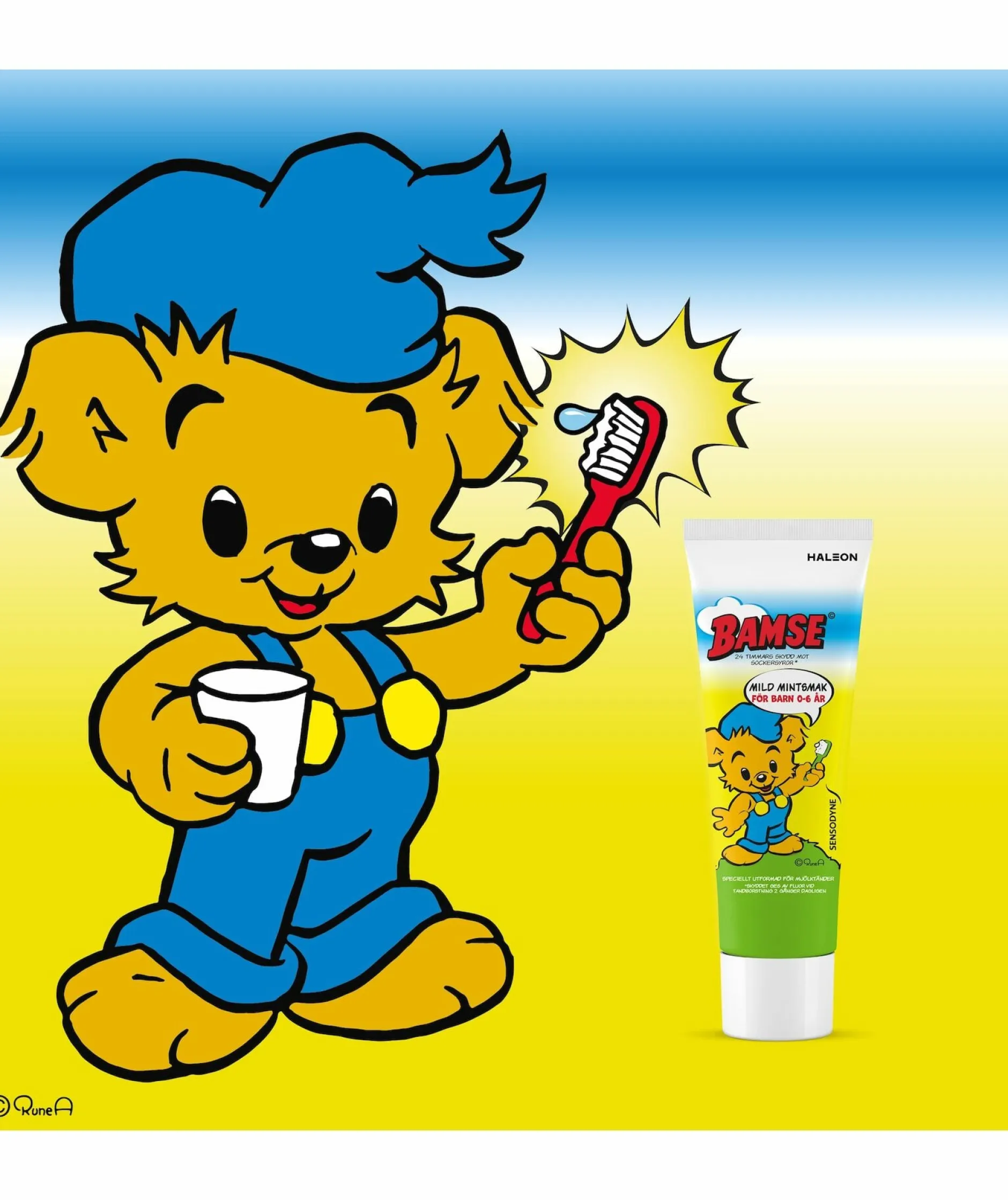 Sensodyne Bamse Barntandkräm 75 ml