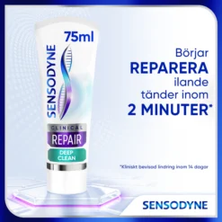Sensodyne Clinical Repair Deep Clean Tandkräm 75 ml