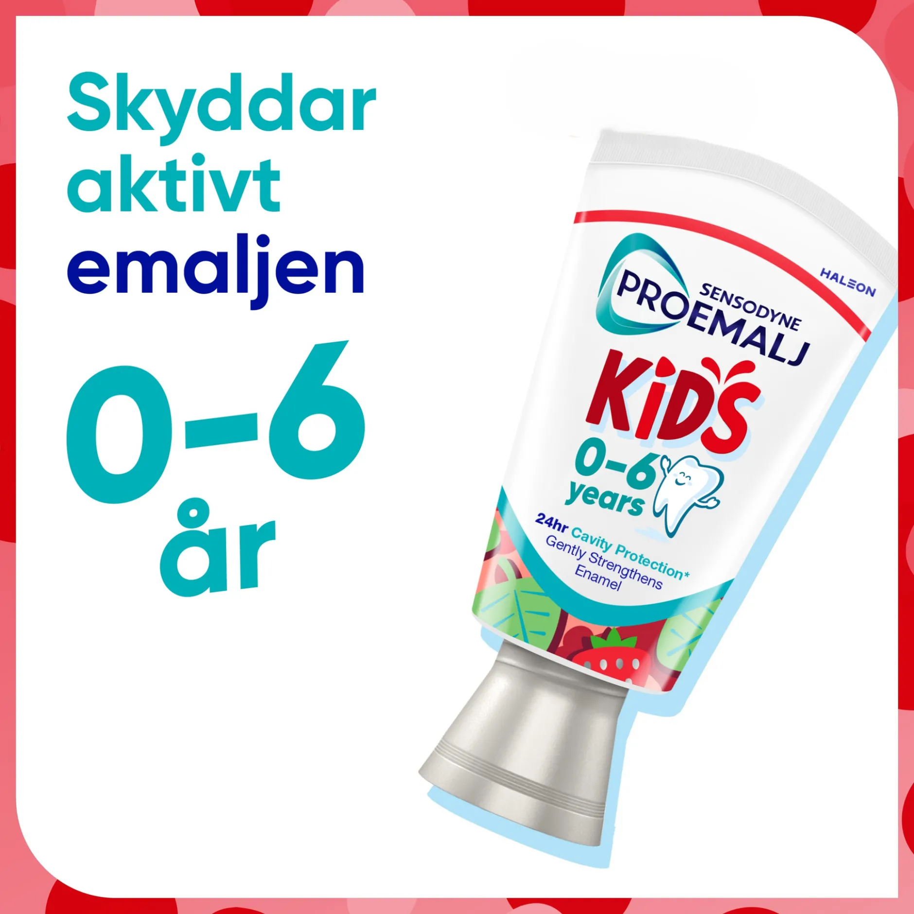 Sensodyne ProEmalj Kids 0-6 år tandkräm 50 ml