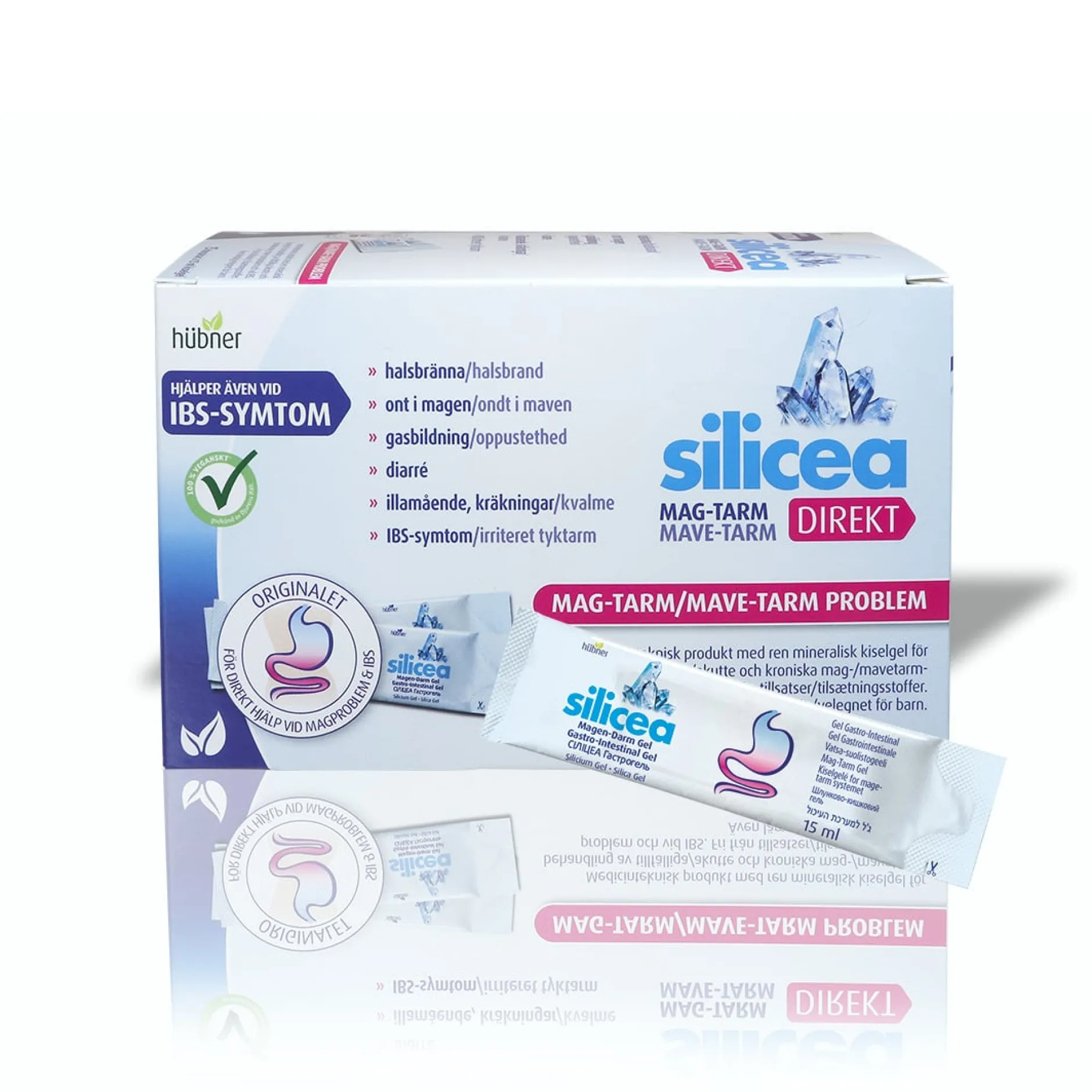 Silicea Mag-tarm Direkt 15 dospåsar