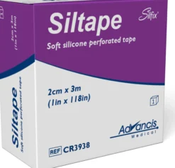 Siltape Medicinsk Silikontejp 2 cm x 3 m