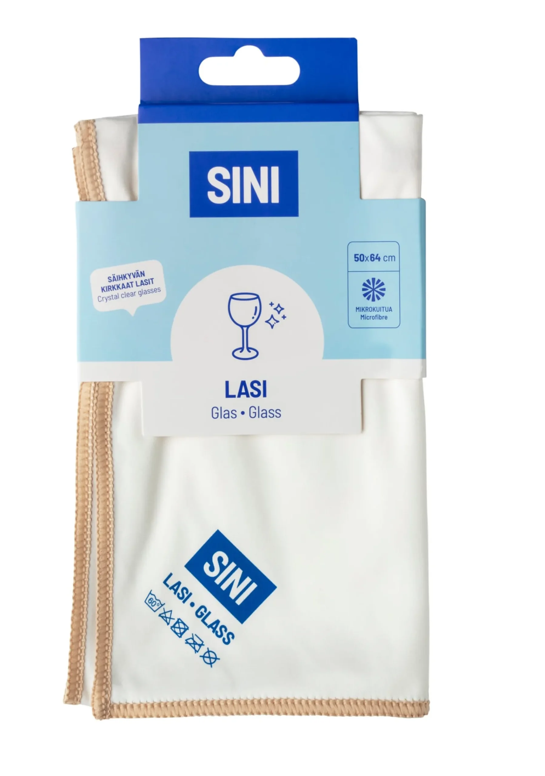 SINI Mikrofiberduk för glas 1 st