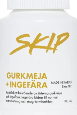 Skip Gurkmeja+Ingefära 100 tabletter