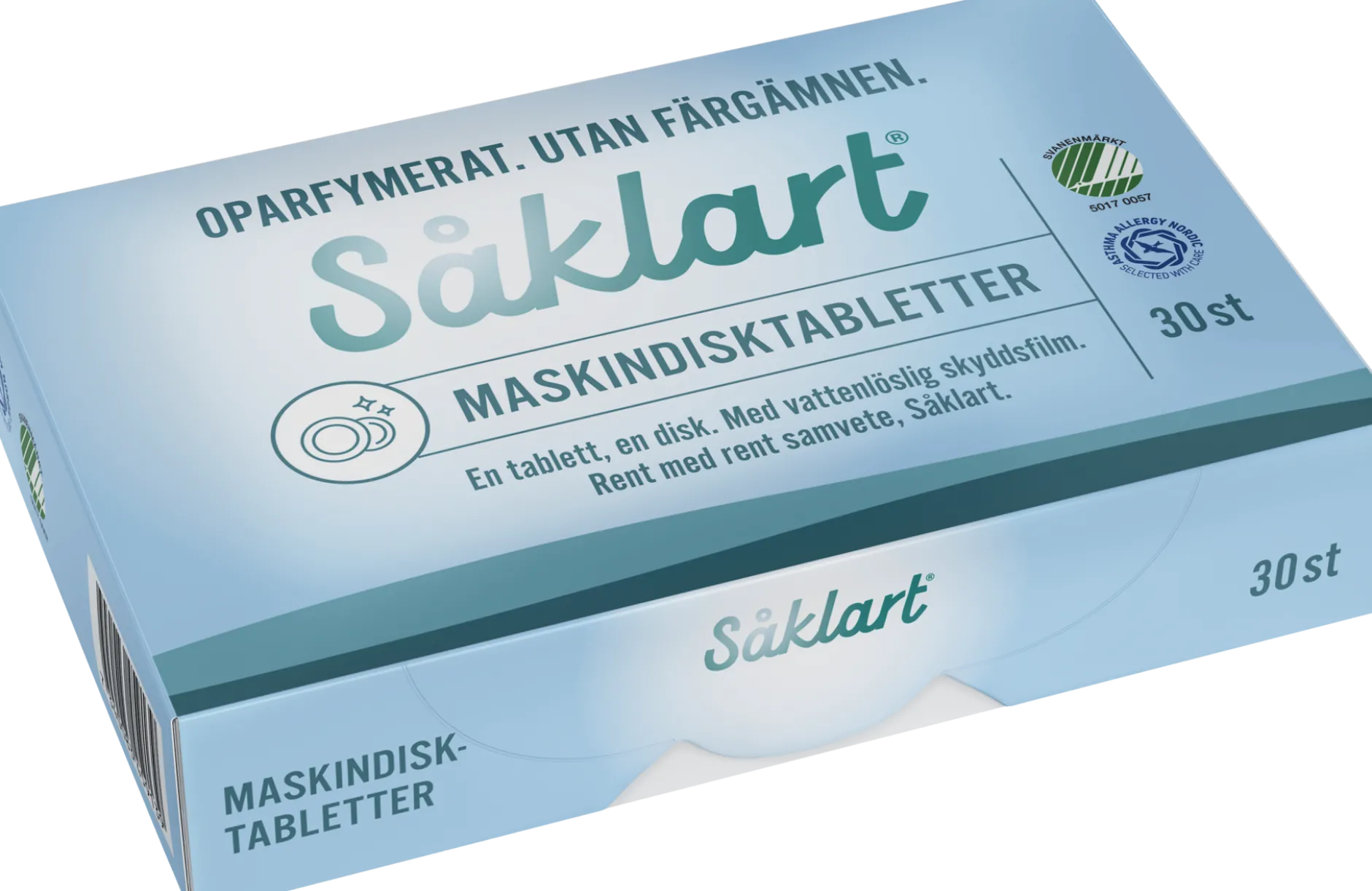 Såklart Maskindisktabletter 30 st