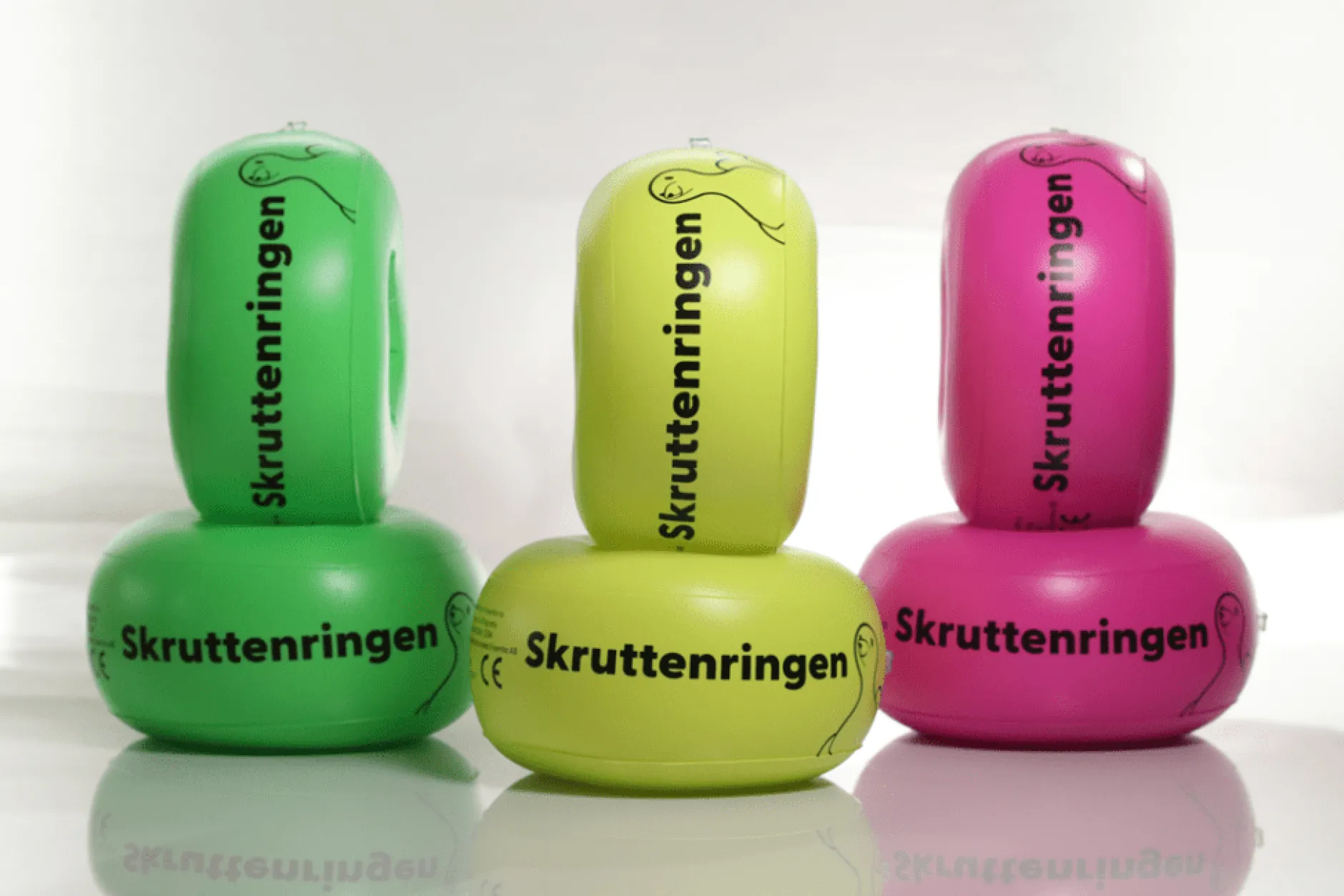 Skruttenringen Armpuffar Rosa 1 par