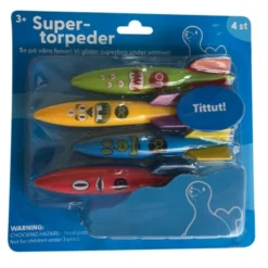 Skrutten Supertorpeder 4 st