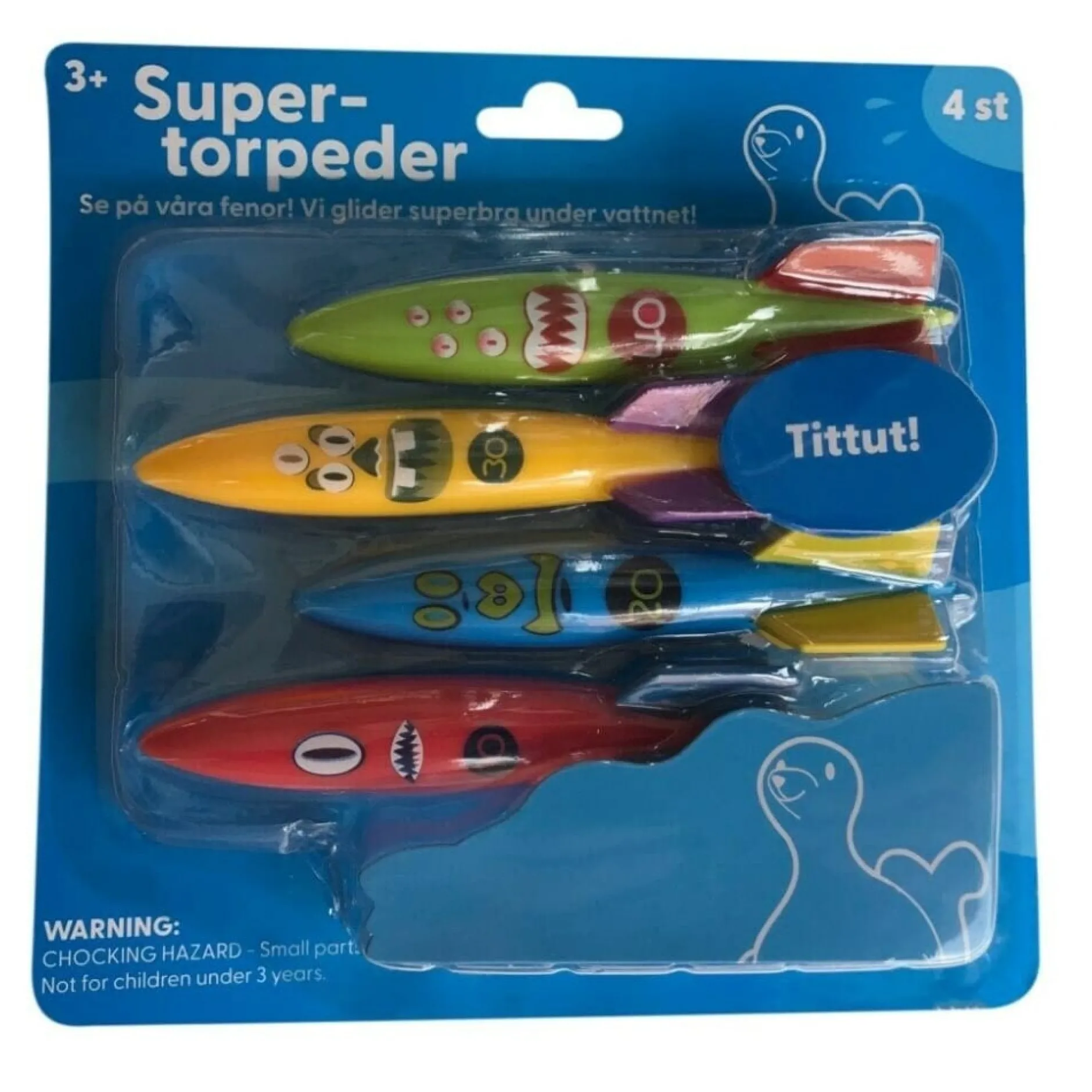 Skrutten Supertorpeder 4 st