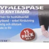 Smart Microfiber Avfallspåse med Knytband 15-pack 40L