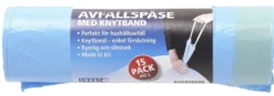 Smart Microfiber Avfallspåse med Knytband 15-pack 40L