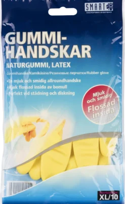 Smart Microfiber Gummihandske 10/XL 1 par
